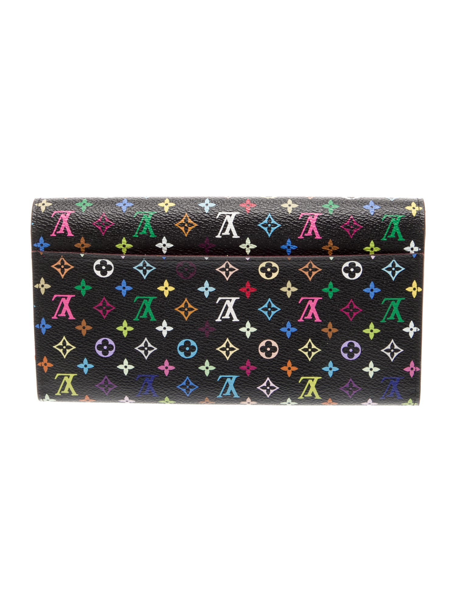 Louis Vuitton 2014 Multicolore Monogram Pattern Sarah Wallet