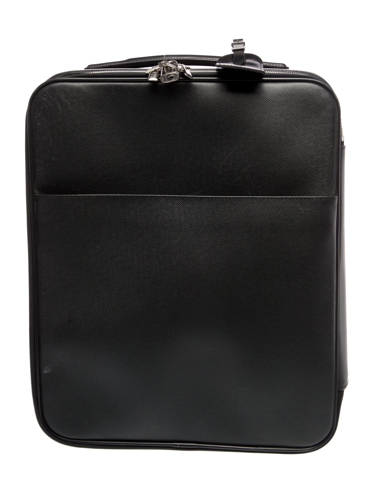 Louis Vuitton Leather Rolling Suitcase