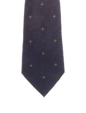 Louis Vuitton Pattern Print Tie
