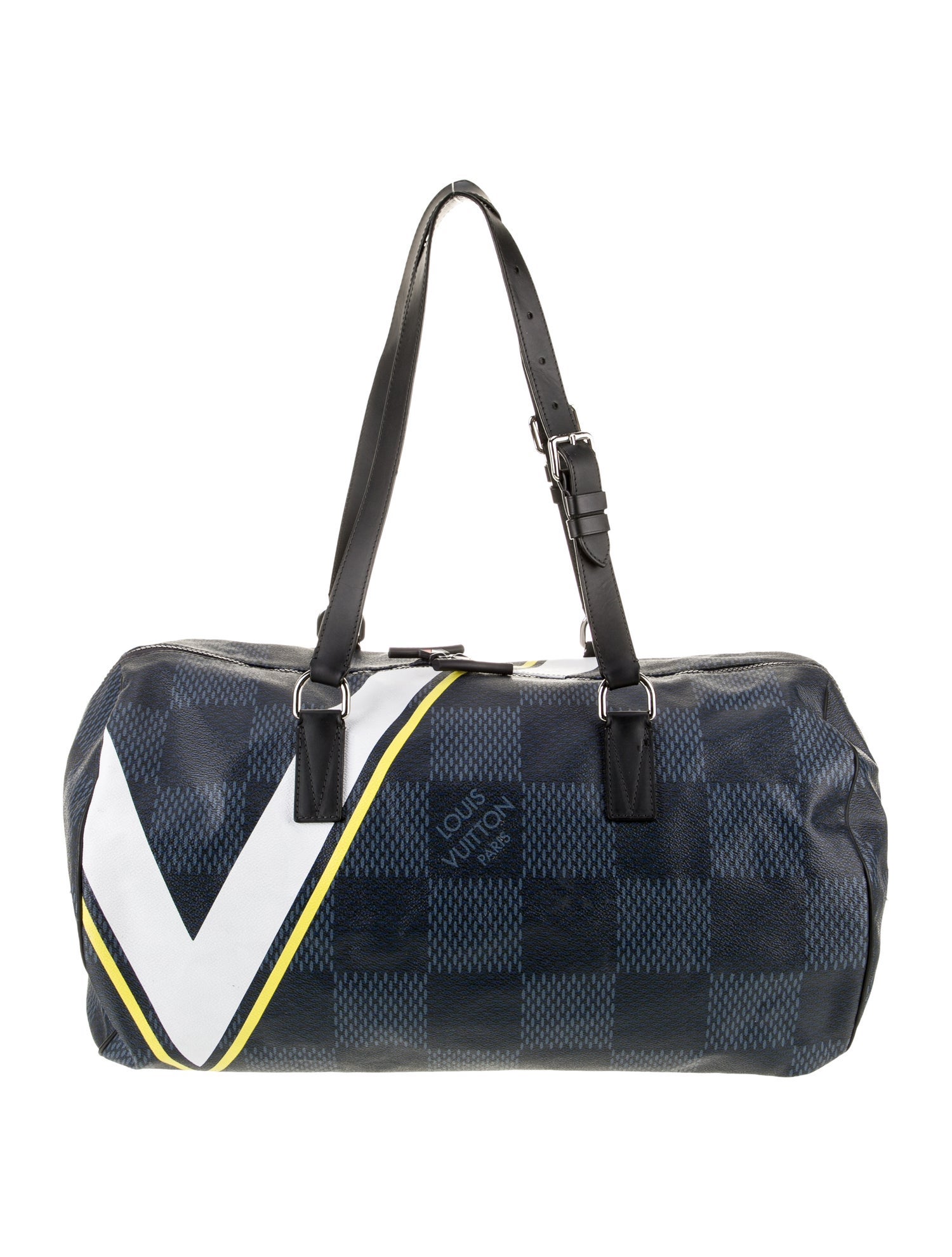 Louis Vuitton Damier Cobalt 2017 America's Cup Sac Polochon