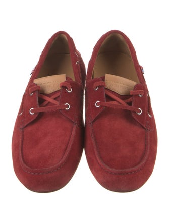 Louis Vuitton LV Monogram Suede Moccasins