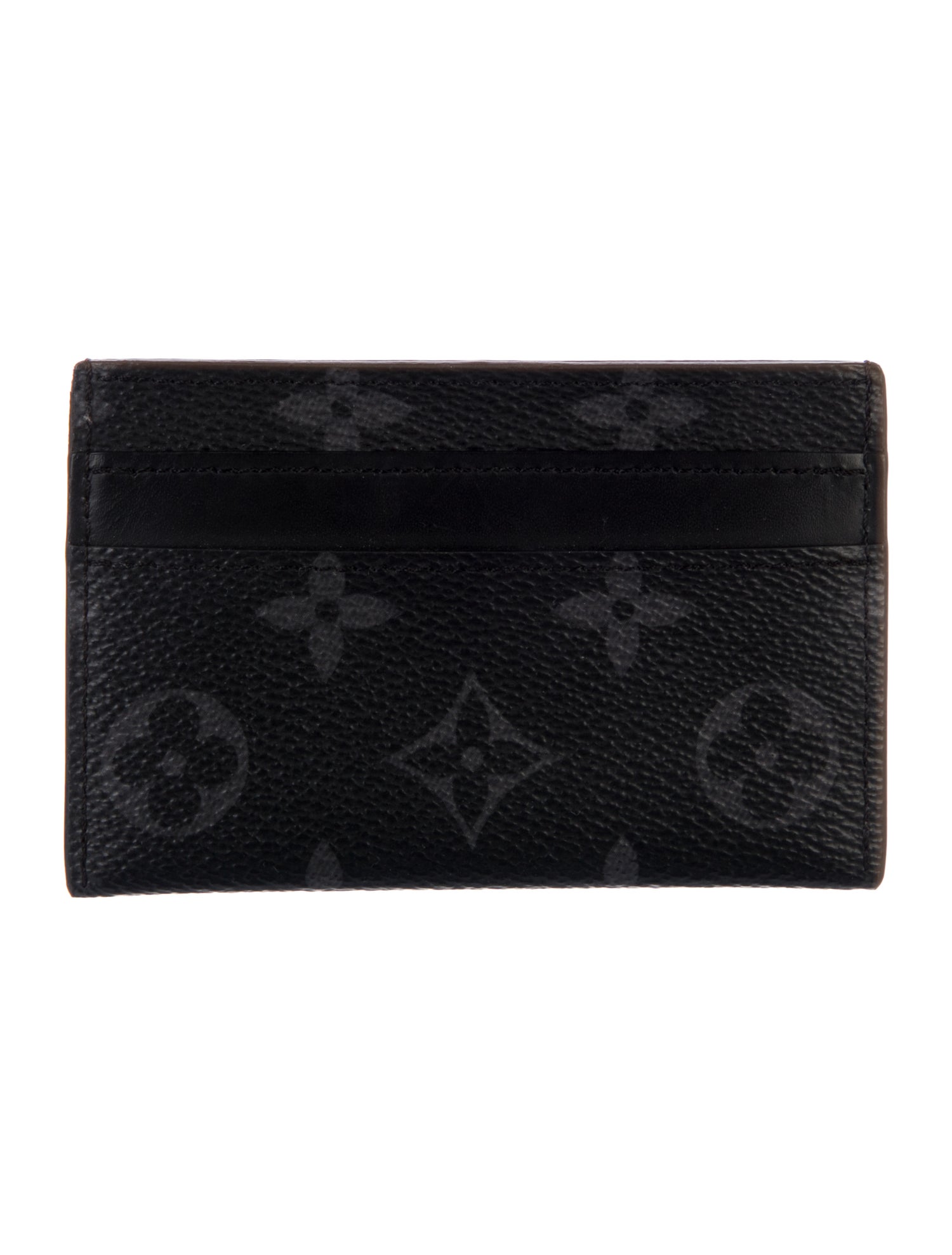 Louis Vuitton Monogram Eclipse Coated Canvas Card Case