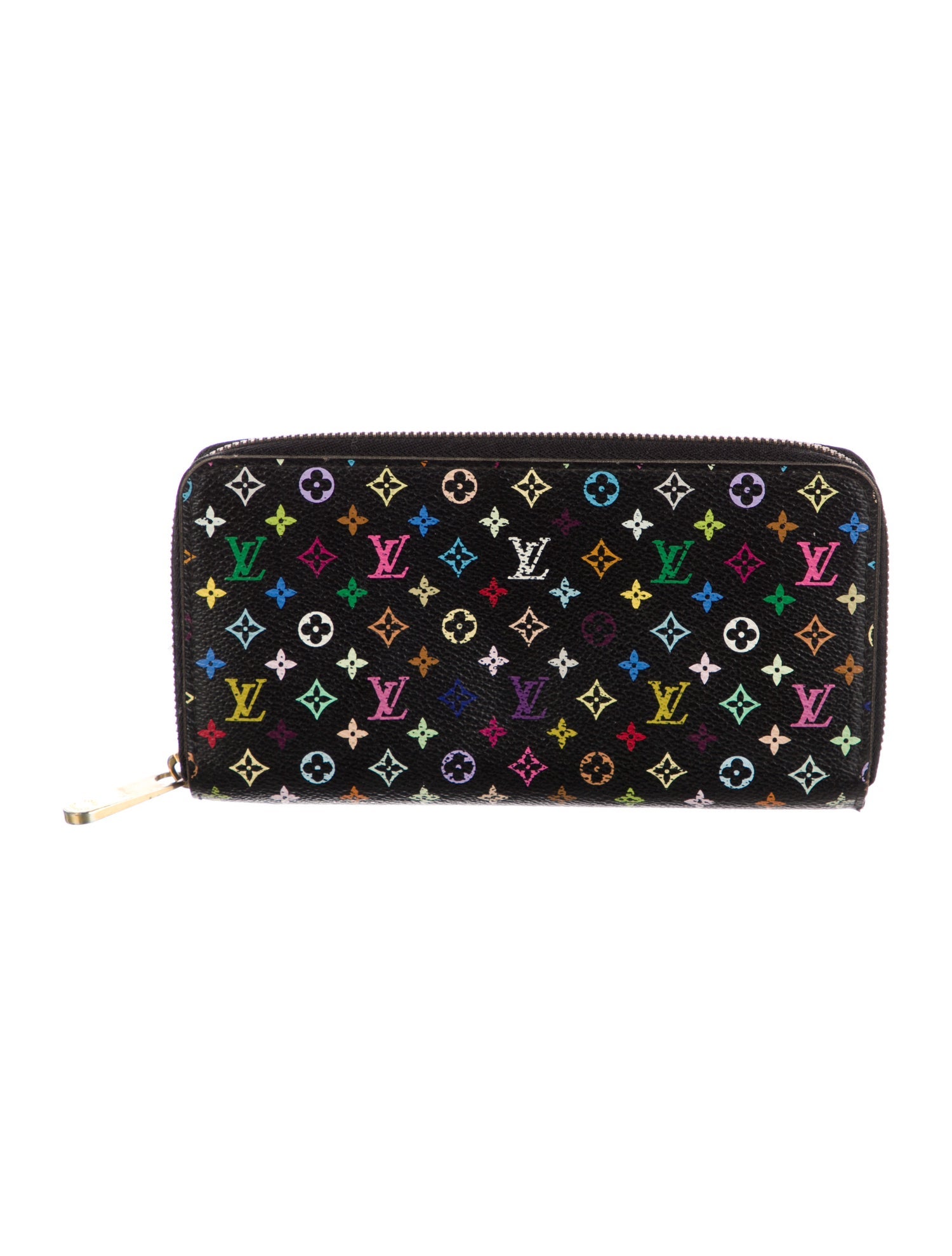 Louis Vuitton 2008 Multicolore Monogram Pattern Zippy Wallet