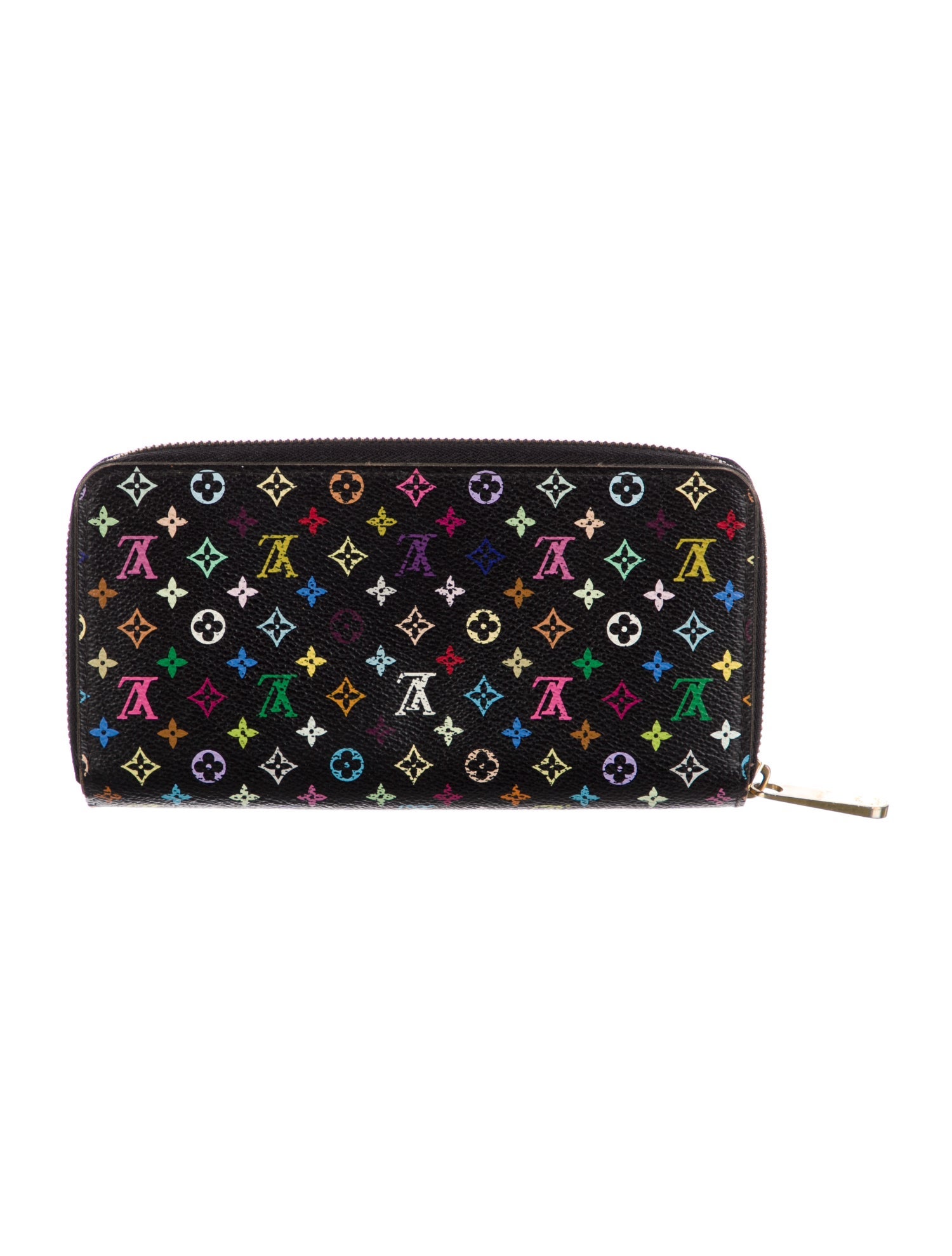 Louis Vuitton 2008 Multicolore Monogram Pattern Zippy Wallet