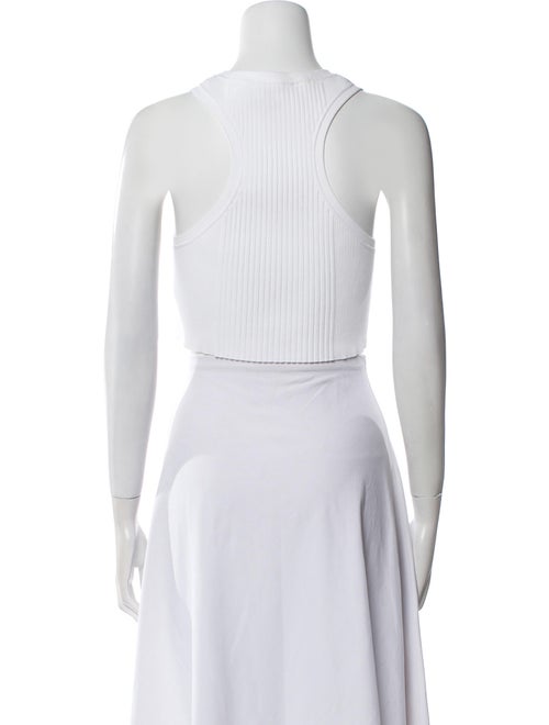 Louis Vuitton Striped Scoop Neck Crop Top