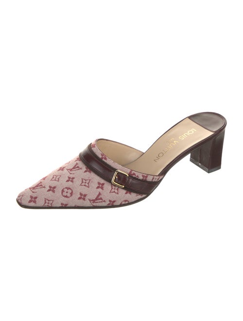 Louis Vuitton LV Monogram Canvas Mules