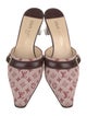 Louis Vuitton LV Monogram Canvas Mules