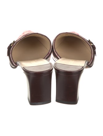 Louis Vuitton LV Monogram Canvas Mules