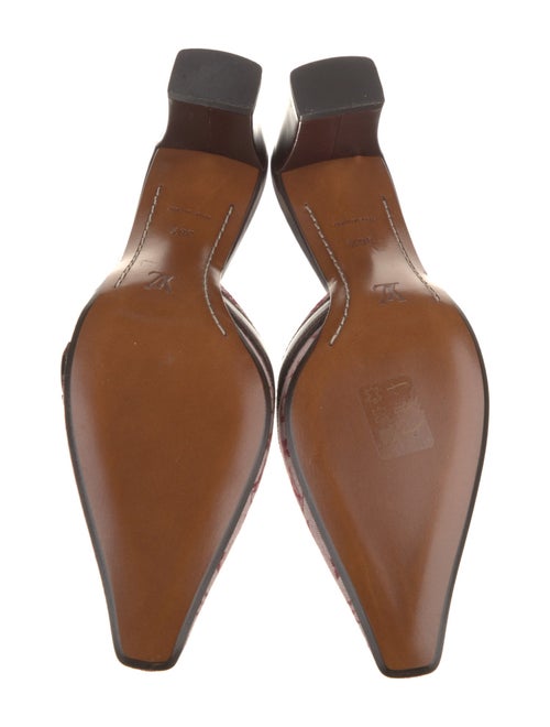 Louis Vuitton LV Monogram Canvas Mules