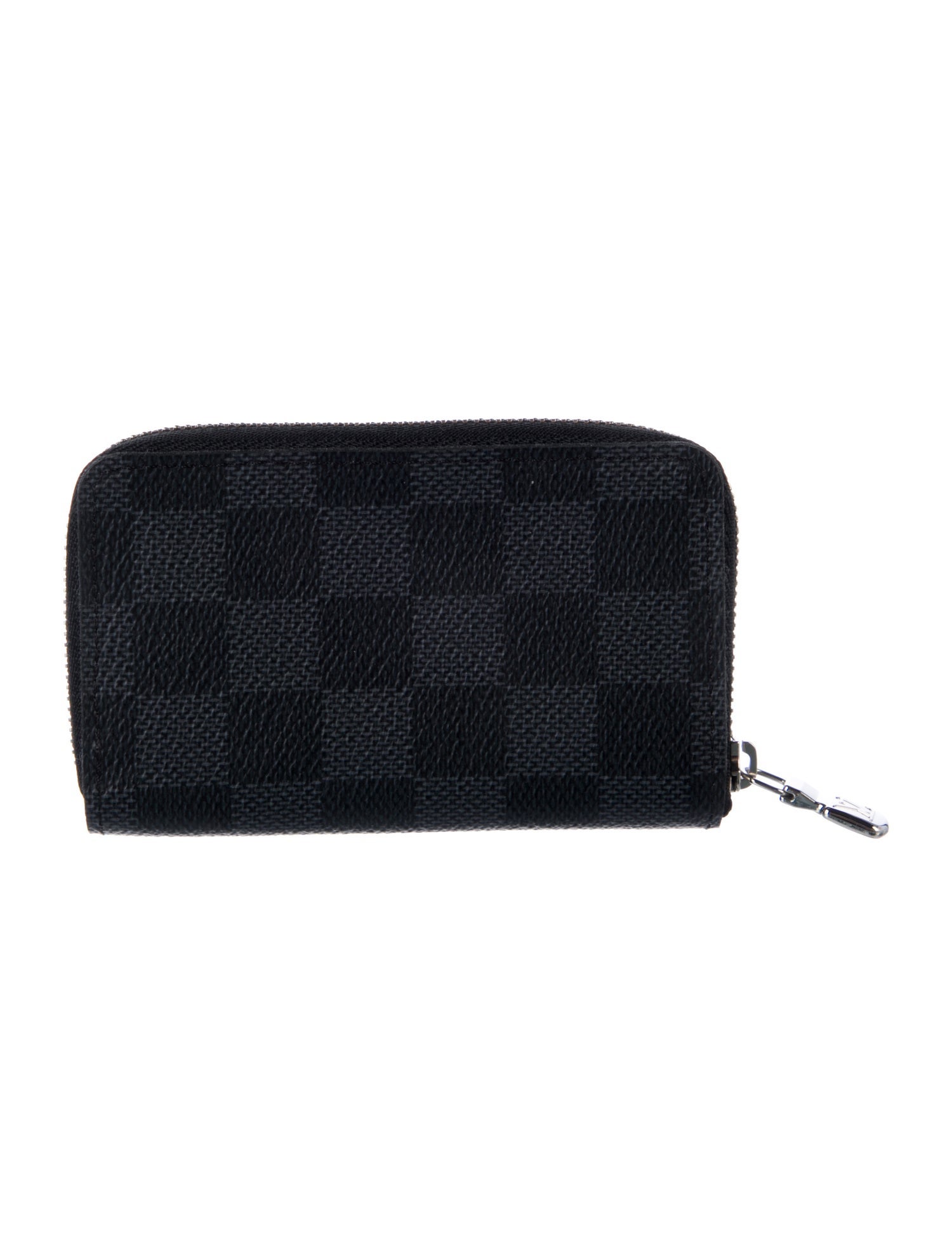 Louis Vuitton Damier Graphite Pattern Coated Canvas Zippy Coin Purse