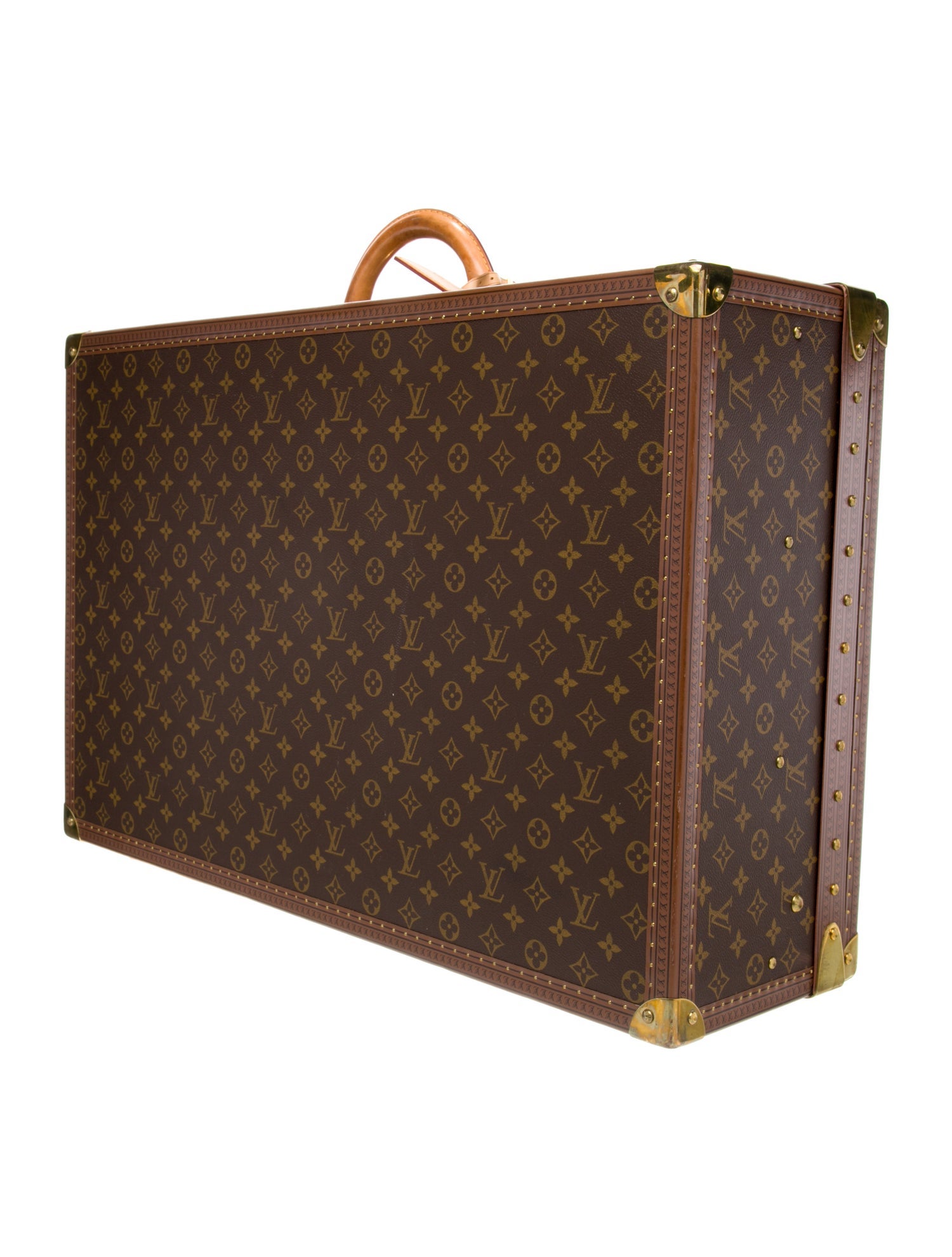 Louis Vuitton Alzer 75 LV Monogram Trunk