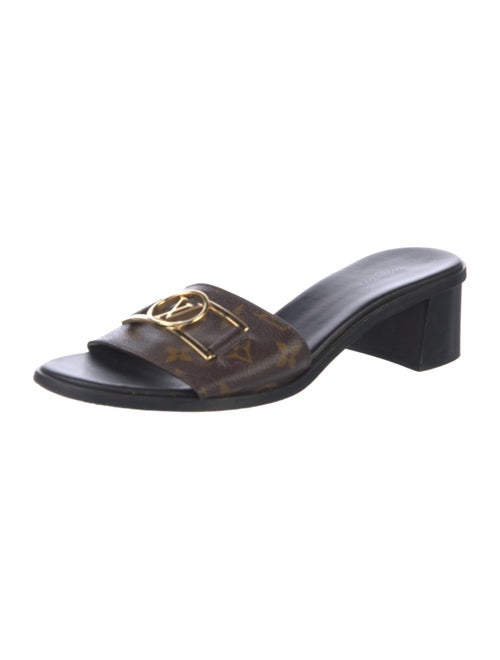 Louis Vuitton Monogram Pattern Slides
