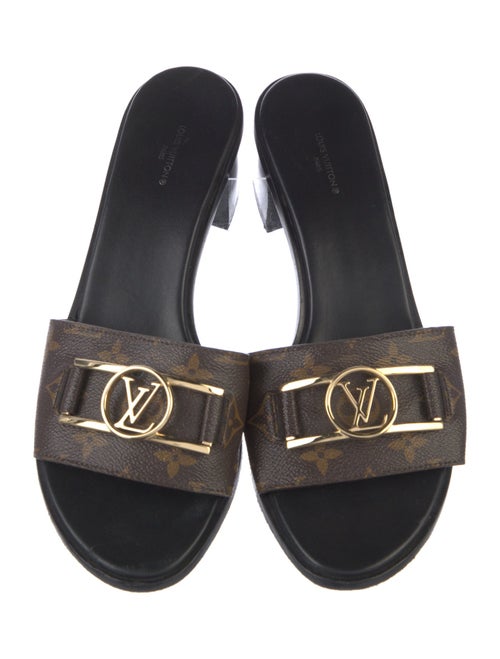 Louis Vuitton Monogram Pattern Slides