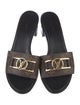 Louis Vuitton Monogram Pattern Slides