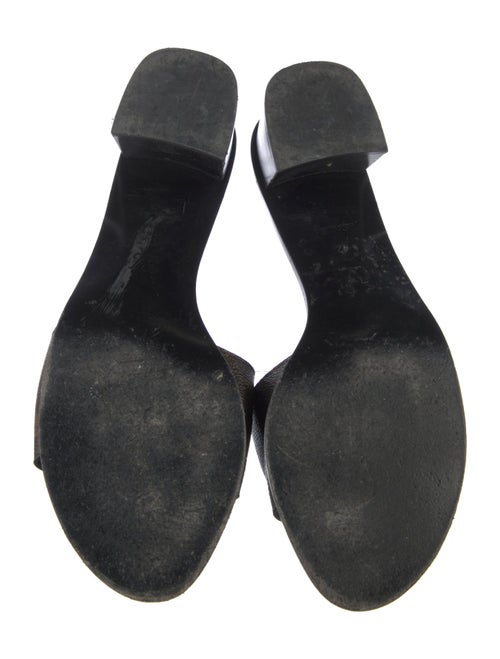 Louis Vuitton Monogram Pattern Slides