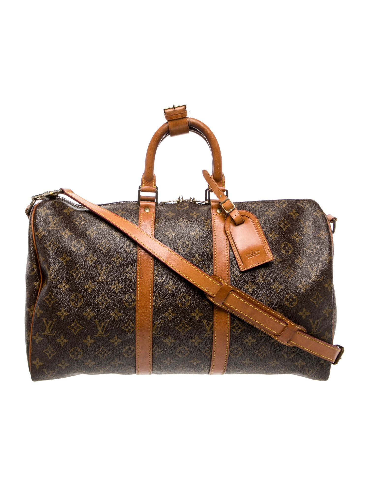 Louis Vuitton LV Monogram Speedy Bandouliere 45