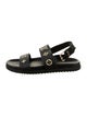 Louis Vuitton Leather Patterned Sandals