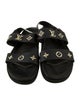 Louis Vuitton Leather Patterned Sandals