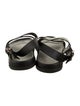 Louis Vuitton Leather Patterned Sandals