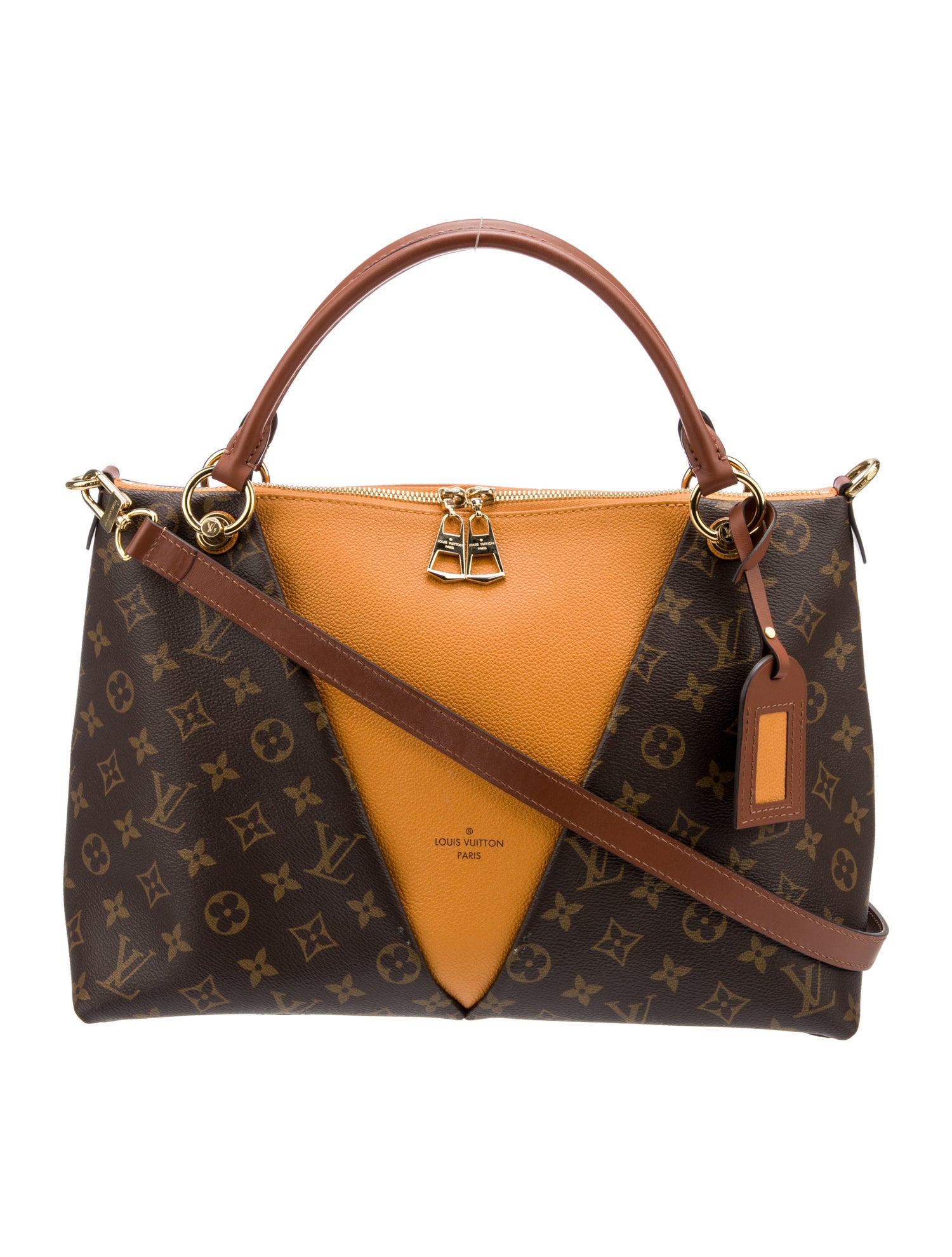 Louis Vuitton LV Monogram Monogram V Tote MM Safran MM