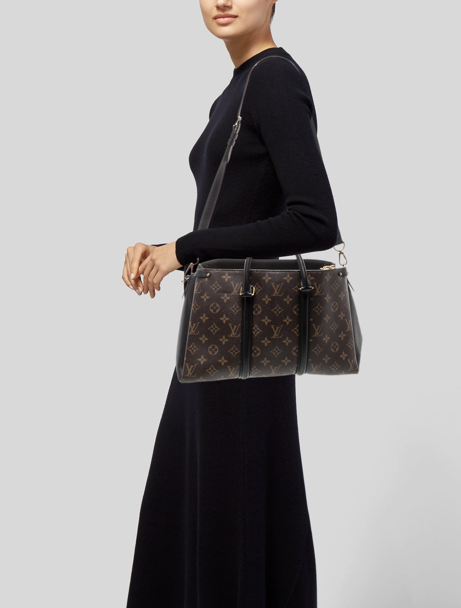 Louis Vuitton LV Monogram Soufflot BB