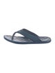 Louis Vuitton Damier Infini Rubber Flip Flops