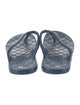 Louis Vuitton Damier Infini Rubber Flip Flops