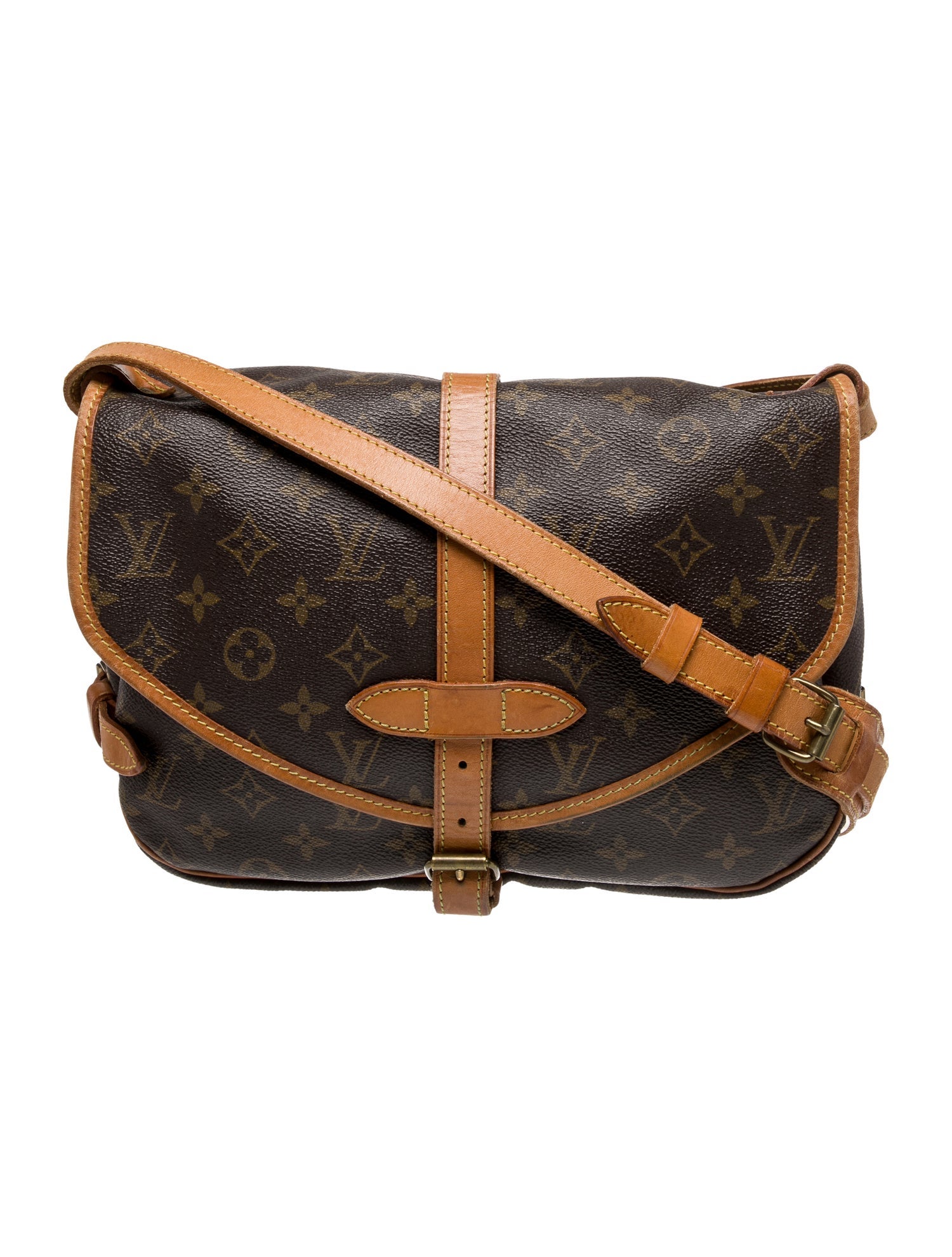 Louis Vuitton Monogram Saumur 30 Vintage