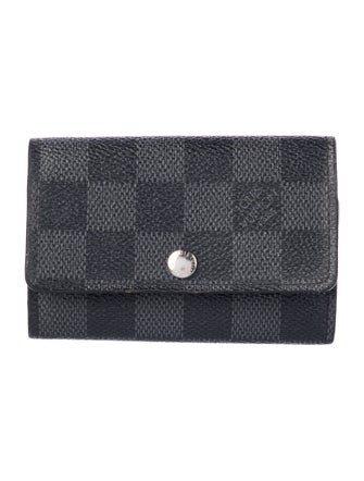 Louis Vuitton Damier Graphite 6 Key Holder