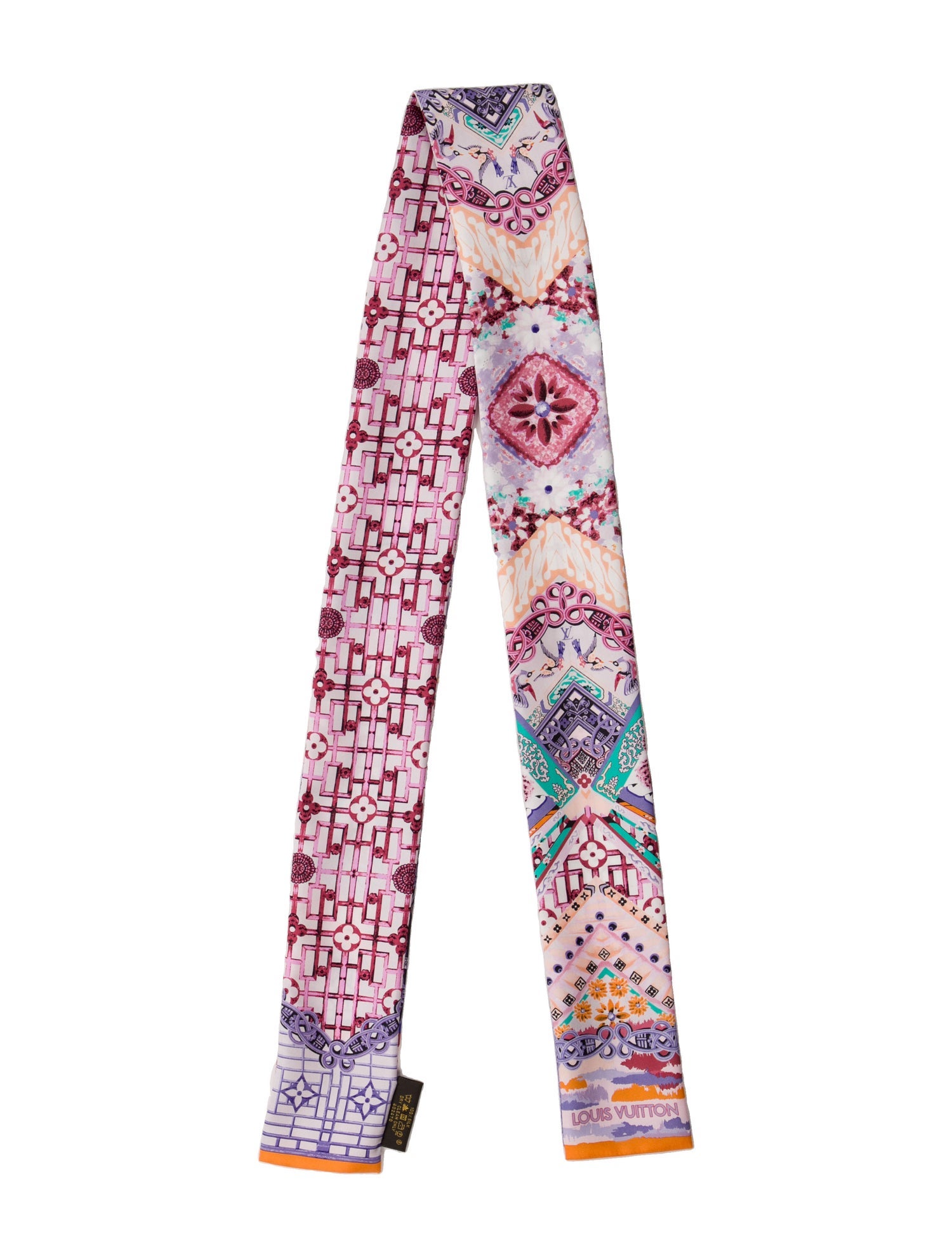 Louis Vuitton Silk LV Monogram Bandeau