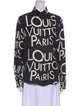Louis Vuitton Silk Printed Button-Up Top