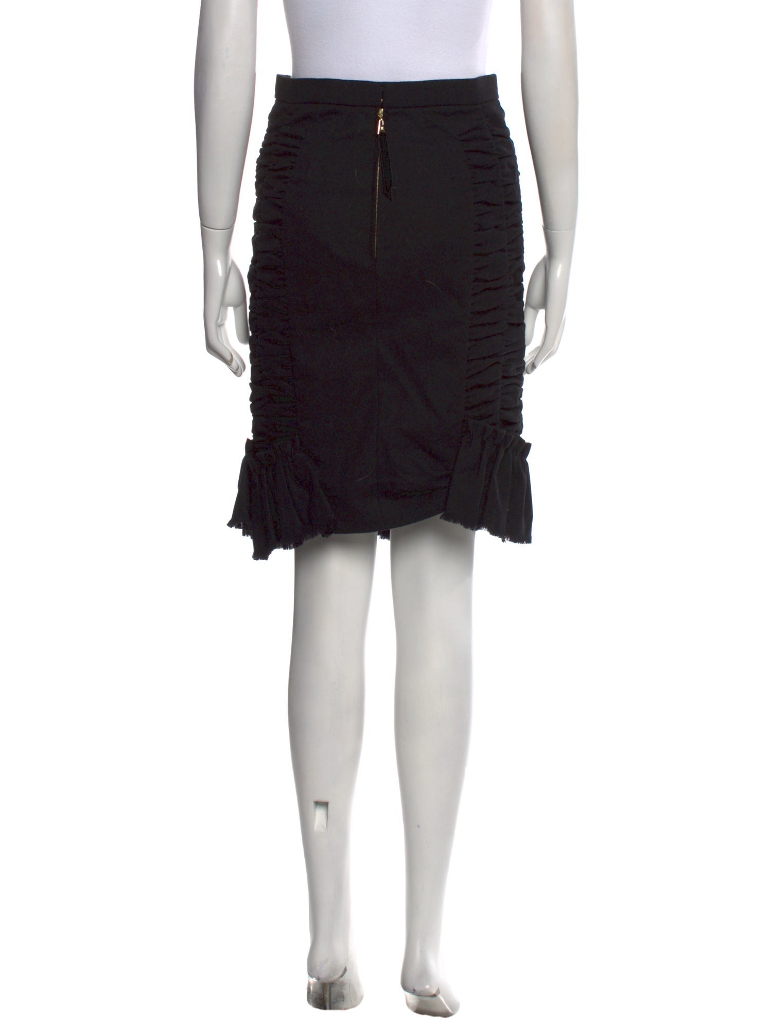 Louis Vuitton Vintage Knee-Length Skirt