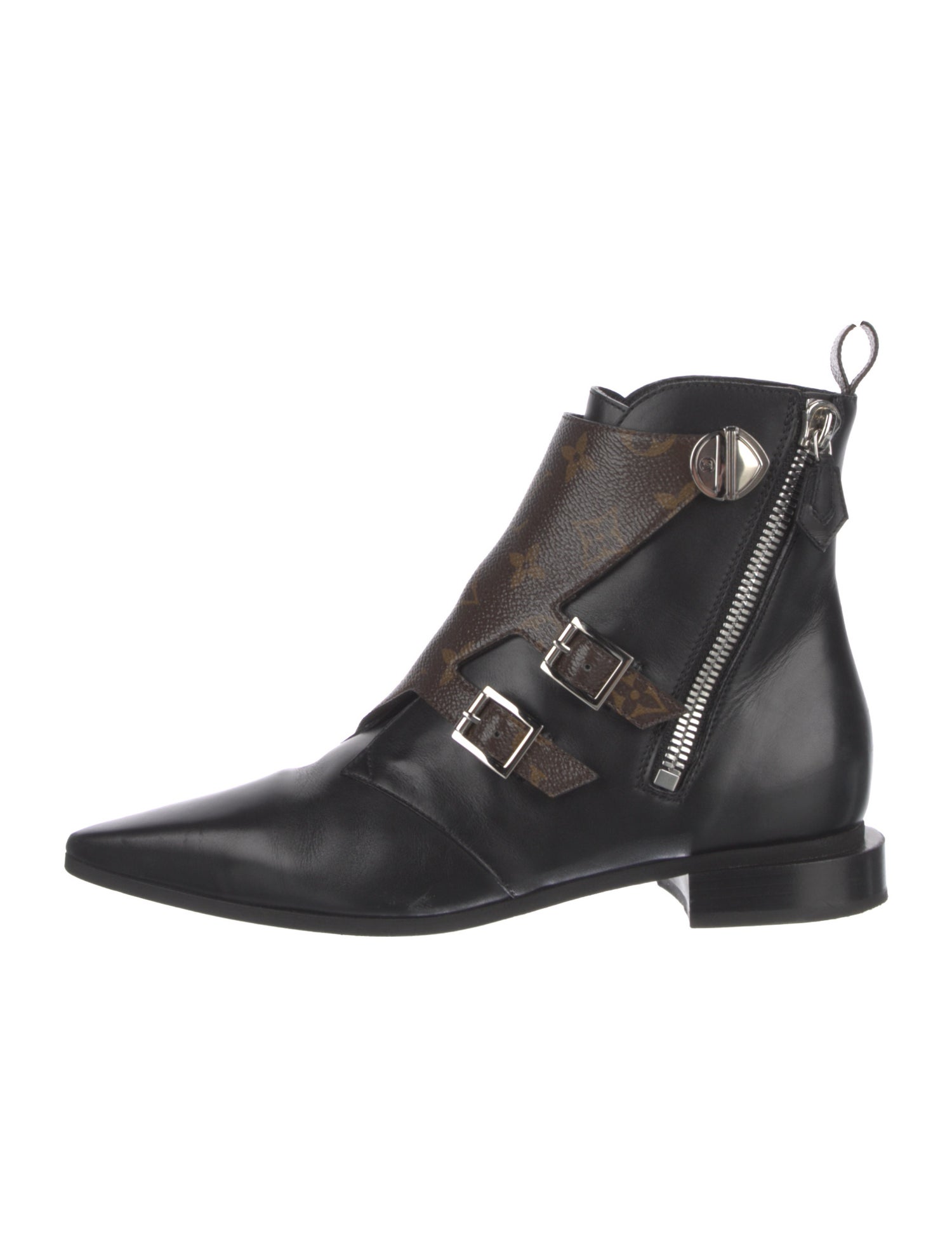 Louis Vuitton LV Monogram Leather Boots