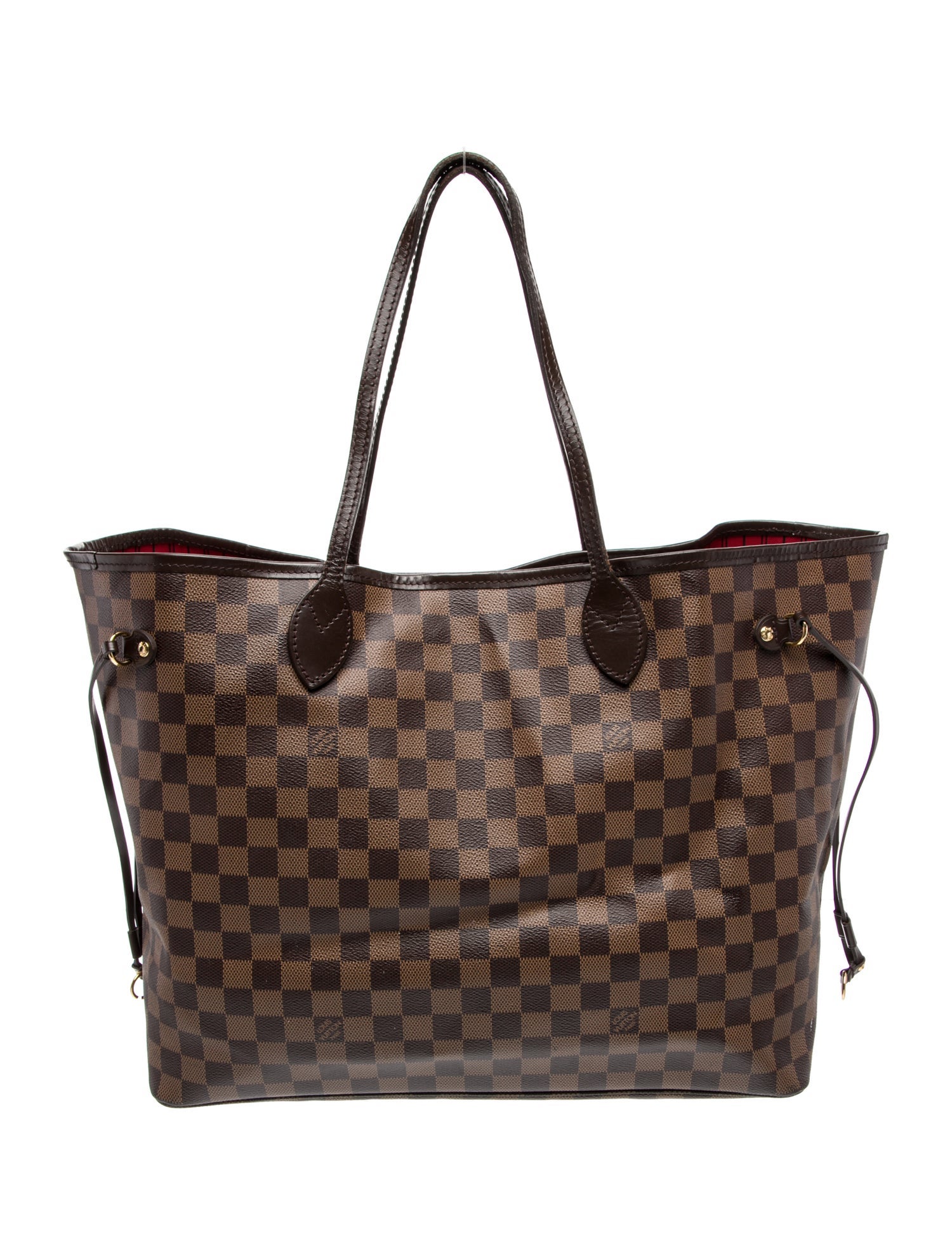 Louis Vuitton Damier Ebene Neverfull w/Pouch GM
