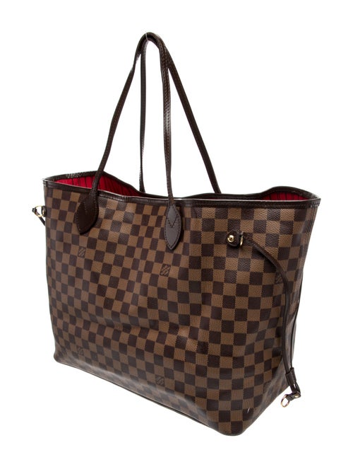 Louis Vuitton Damier Ebene Neverfull w/Pouch GM