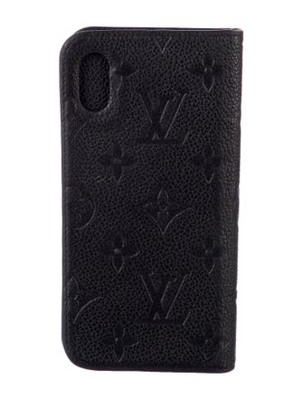 Louis Vuitton 2019 Monogram Empreinte Iphone XS Max Folio