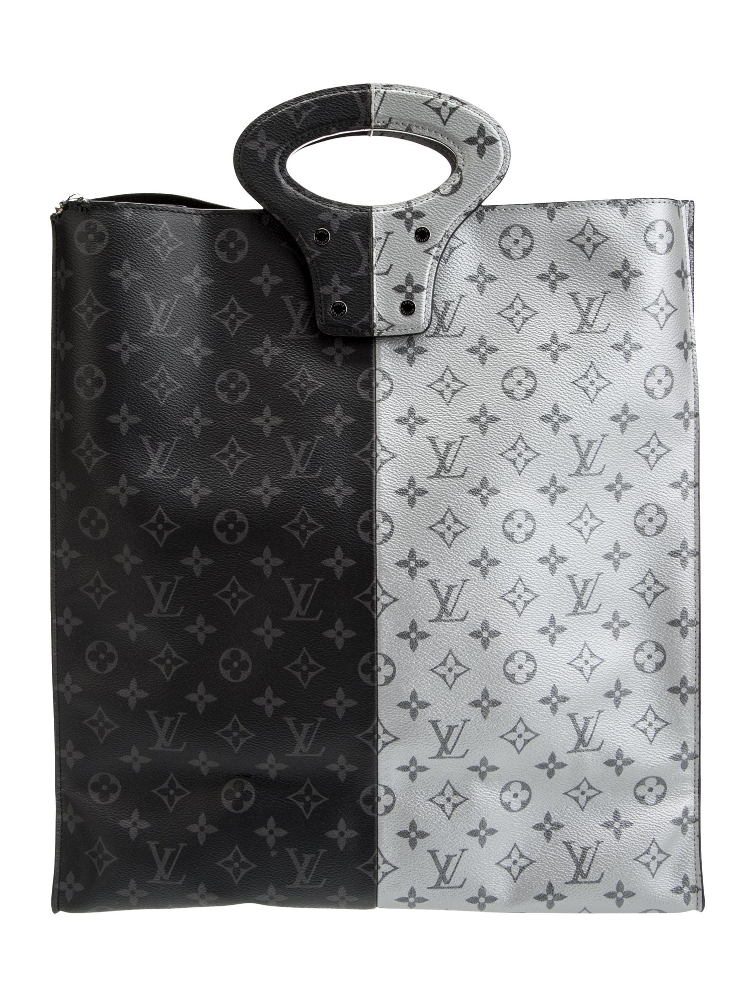 Louis Vuitton Monogram Eclipse North South Tote Monogram Eclipse Split