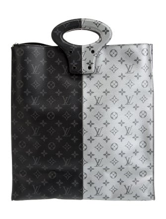 Louis Vuitton Monogram Eclipse North South Tote Monogram Eclipse Split