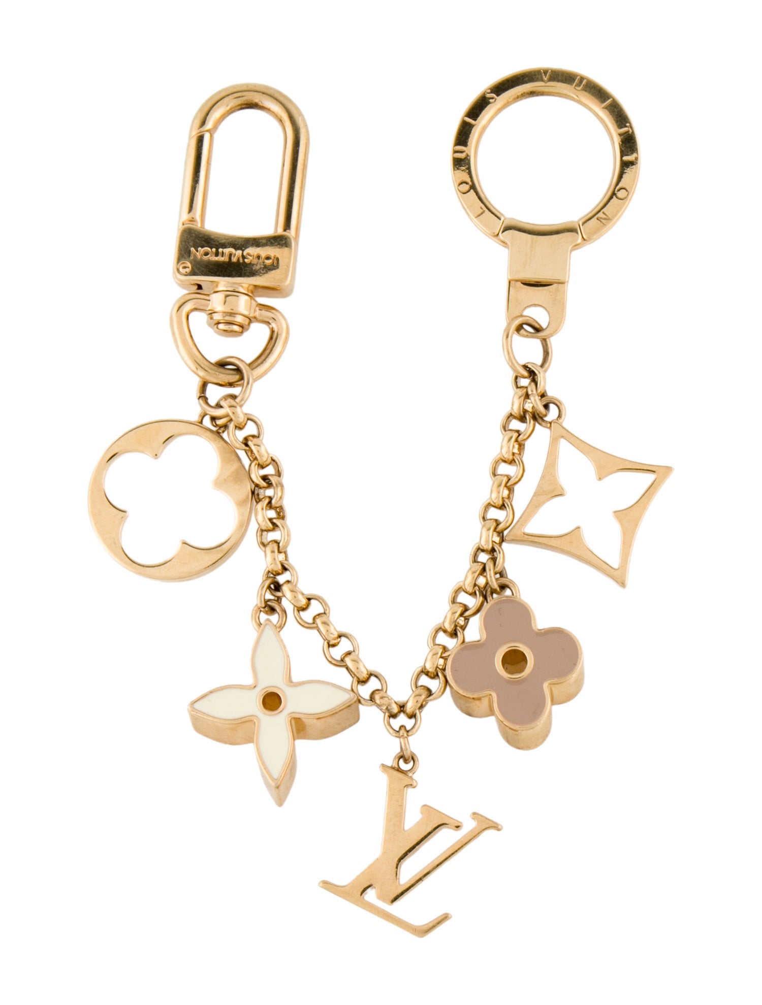 Louis Vuitton Fleur De Monogram Key Holder Bag Charm