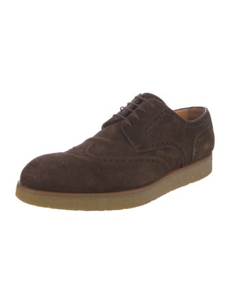 Louis Vuitton Suede Brogues
