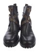 Louis Vuitton Leather Moto Boots