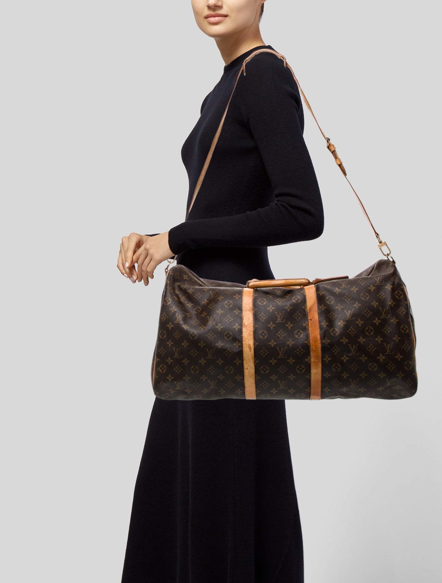 Louis Vuitton LV Monogram Keepall Bandouliere 60