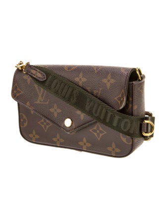 Louis Vuitton LV Monogram Félicie Strap & Go