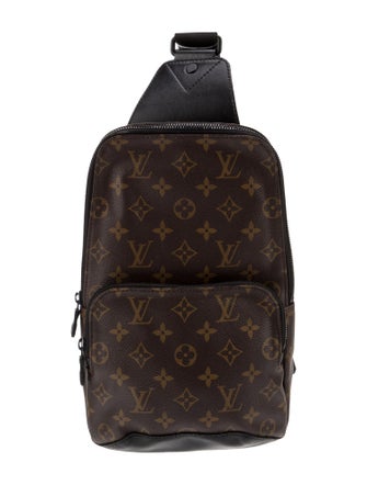 Louis Vuitton LV Monogram Monogram Macassar Avenue Sling Bag