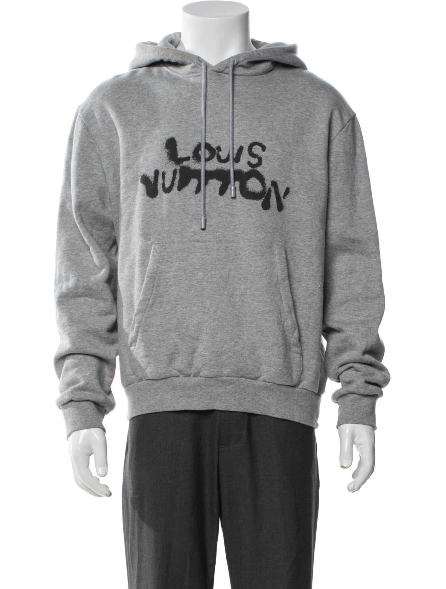 Louis Vuitton 2021 Signature Logo Hoodie