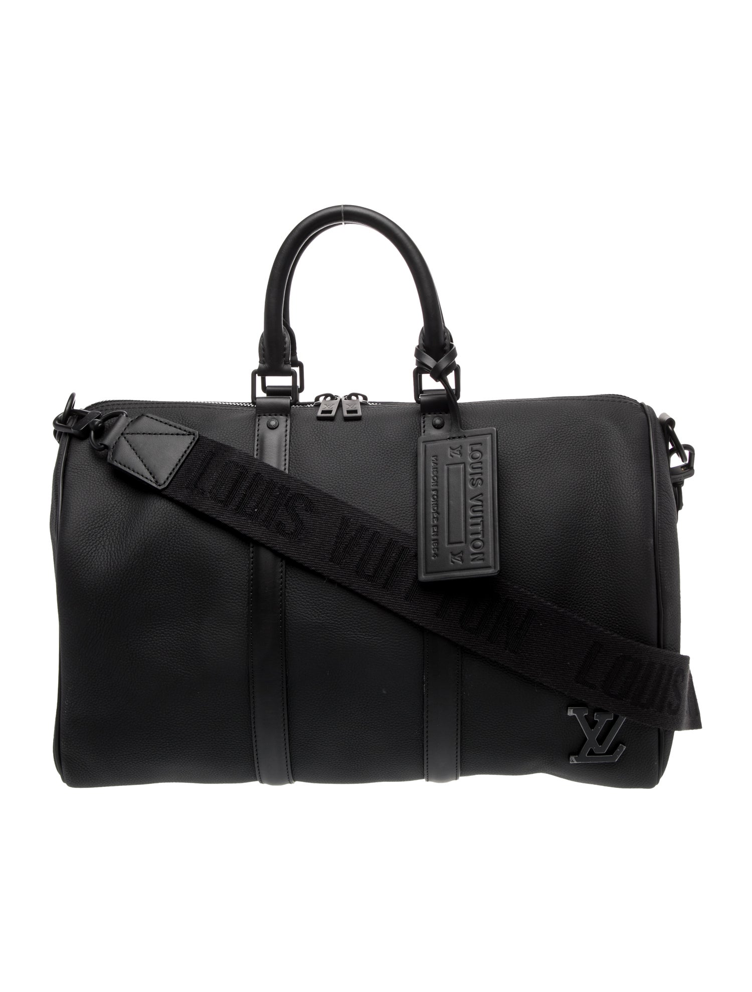 Louis Vuitton Taurillon Leather Keepall Bandouliere 40