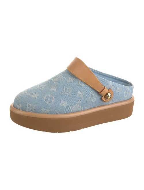 Louis Vuitton LV Monogram Denim Mules