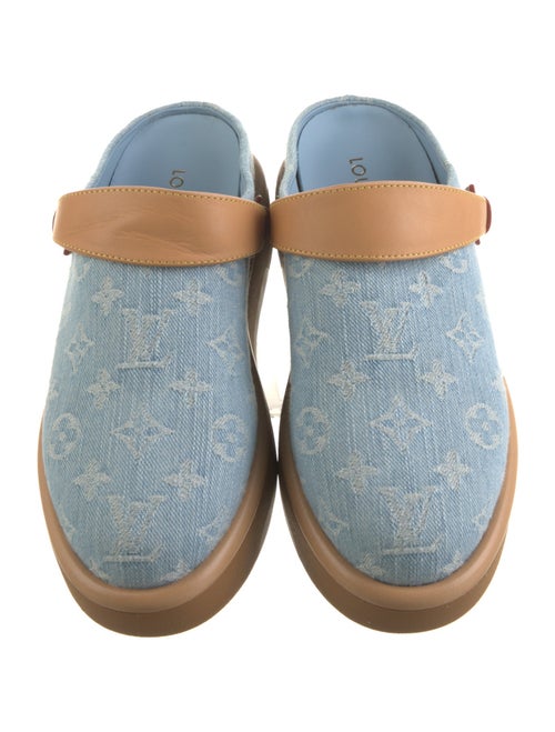 Louis Vuitton LV Monogram Denim Mules