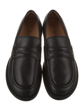 Louis Vuitton Leather Loafers