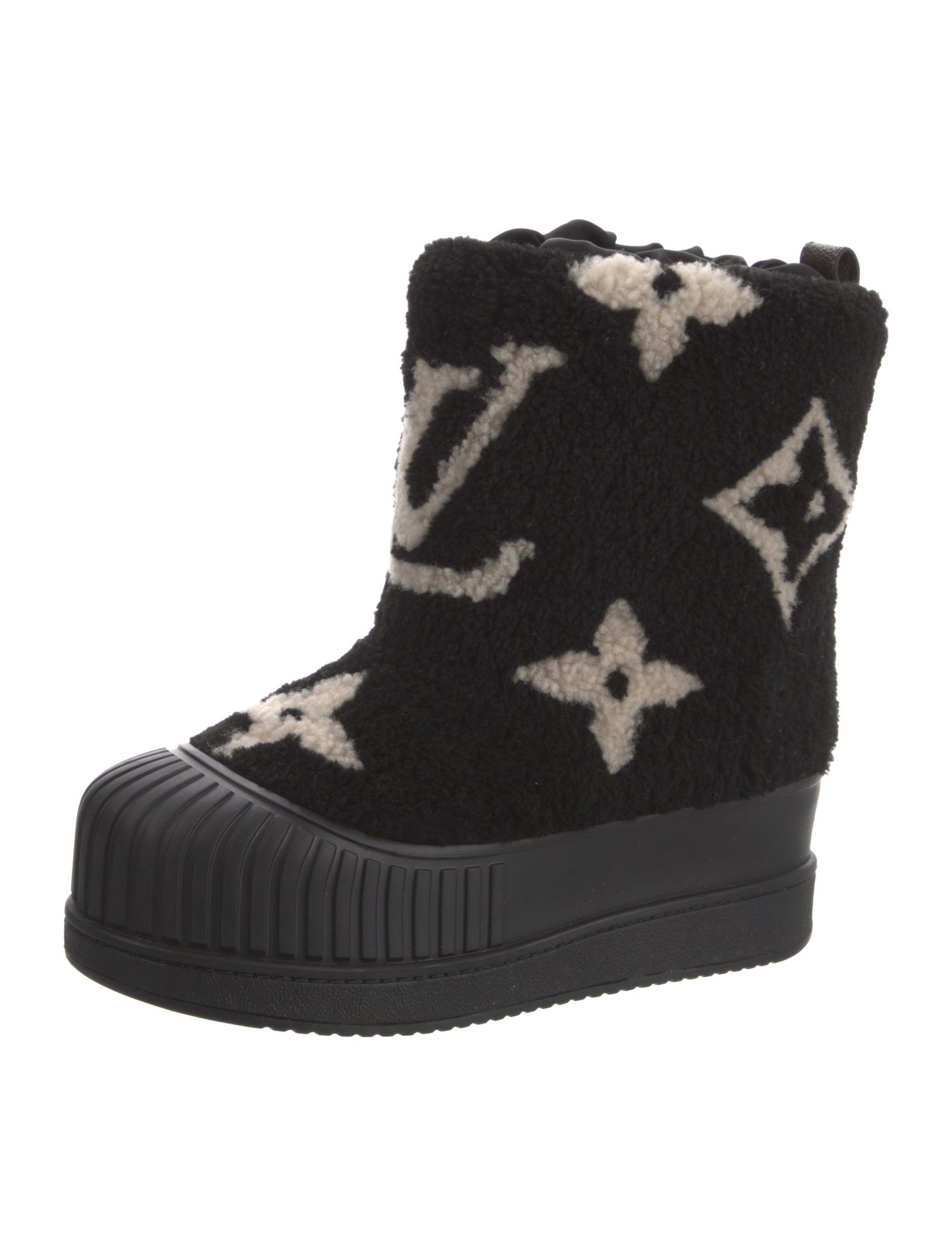 Louis Vuitton LV Monogram Rubber Rain Boots